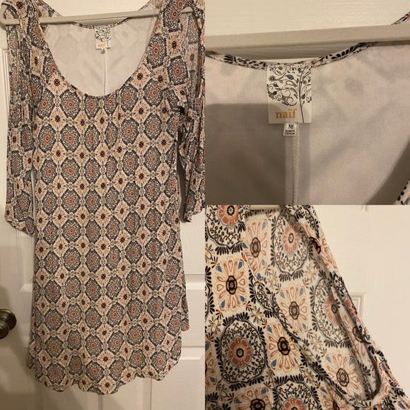 NAIF Floral Trim Garment - Picture 1 of 4